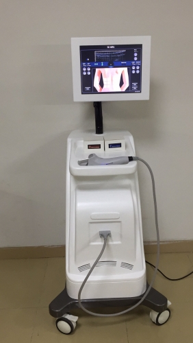 3D HIFU Machine, vertical, with 2 cartridges 1.5 3.0