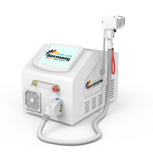 Portable diode laser, model LY06 LY16 Germany logo, 1 hand piece of model AMR, 1600W = 755nm 100W 5 bars + 808nm 100W 5 bars + 1064nm 100W 6 bars