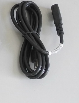 power cord, 0.75mm2*3 copper 1.8 meters