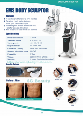 LK EMS BODY SCULPTOR slimming machine