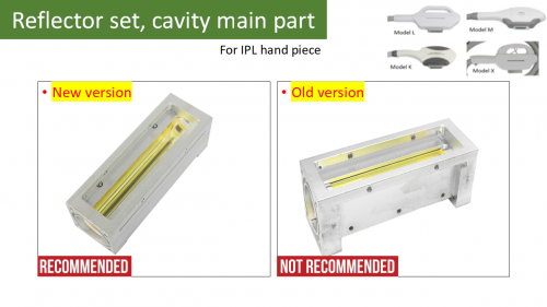 reflector set, cavity main part, Apolo with Reed pipe circuit board Old version (Not remommend)