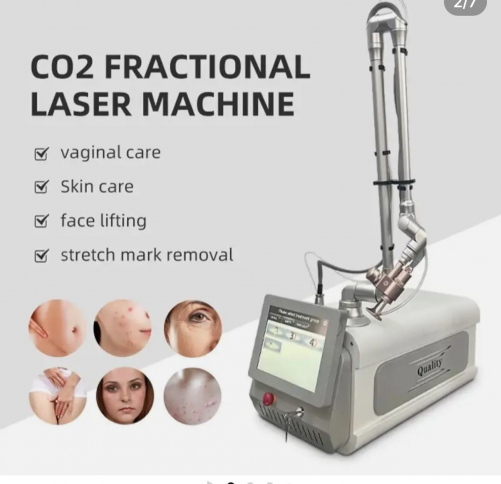 Portable CO2 fractional laser machine 600W 7 Joint balanced light guide joint arm