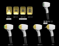 model ARM model PY-3 diode laser hand piece without stack 810nm 808nm 1064nm 755nm G114 G1143 G1138 G1139