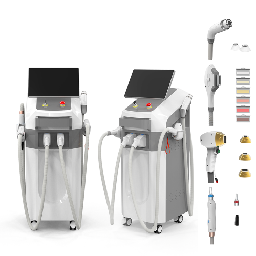 4 in 1 machine LY09 SHR-IPL+ picosecond+RF+diode laser machine Multifunctional beauty instrument