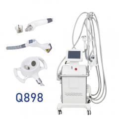 Q898 X8 RF+Vacuum+cavitation+laser 4 in 1 slimming machine