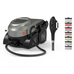 IPL SHR E-light 8 inch screen with 1 piece Model M handle 7 filters black Firstlight ARC lamp