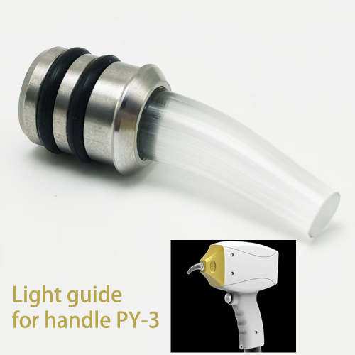 Q3928 light guide for PY-3 nose tip, with metal par and 2 sealing rings diode laser spare parts