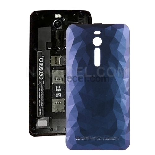 for Asus Zenfone 2 / ZE551ML Original Back Battery Cover with NFC Chip(Dark Blue)