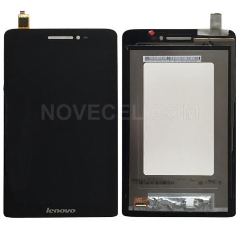 LCD Display + Touch Screen Digitizer Assembly for Lenovo S5000(Black)