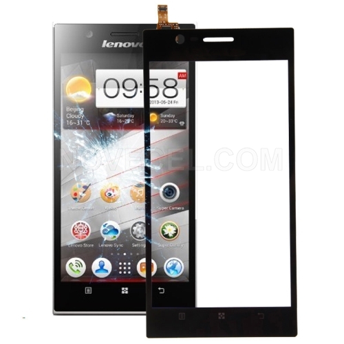 Touch Screen Digitizer Part for Lenovo K900(Black)