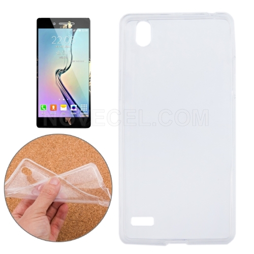0.75mm Ultra-thin Transparent TPU Protective Case for OPPO A51T