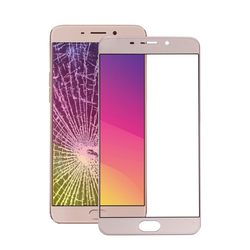 OPPO R9 Front Screen Outer Glass Lens(Gold)