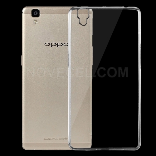 OPPO R7s 0.75mm Ultra-thin Transparent TPU Protective Case(Transparent)