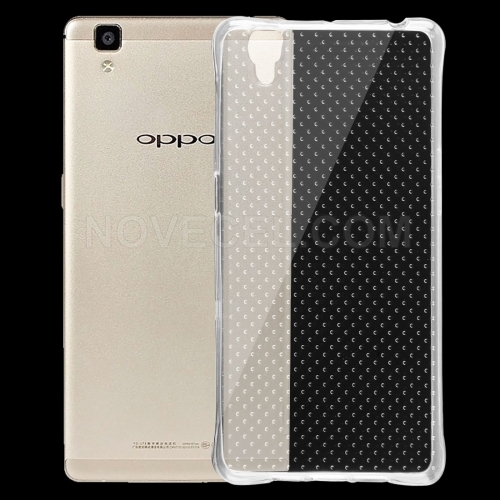 OPPO R7s Shock-resistant Cushion TPU Protective Case(Transparent)