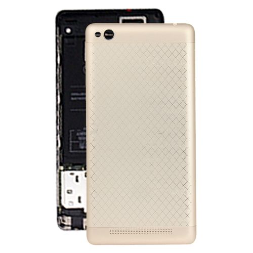 Battery Back Cover Replacement for Xiaomi Redmi 3(Gold)