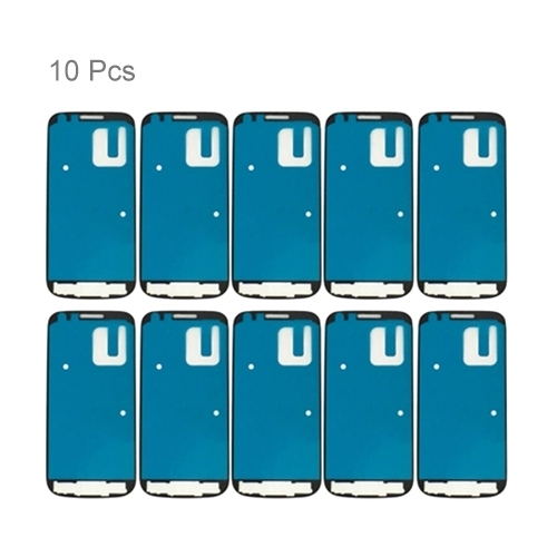 10 PCS  Front Housing Panel Adhesive Sticker Replacement for Galaxy S4 mini / i9190 / i9195
