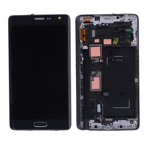 LCD Screen Display and Bezel Frame for Galaxy Note Edge N915- Charcoal Black