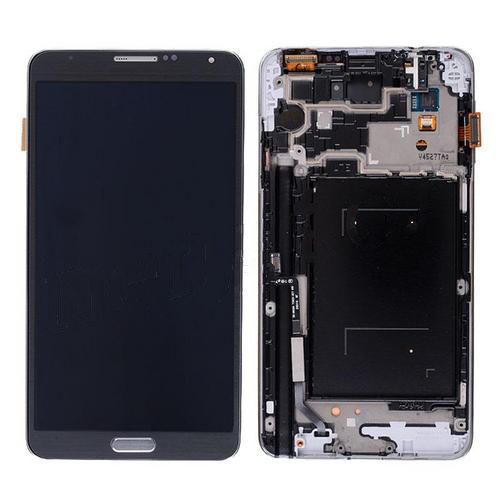 LCD with Touch Screen Digitizer & Home Button and Bezel Frame for Samsung Galaxy Note 3 N9005