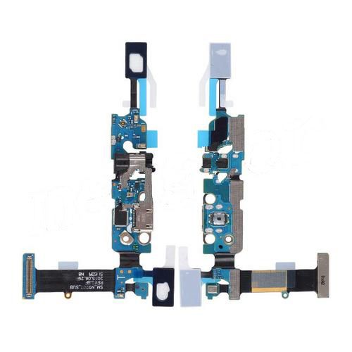 Charging Port with Flex Cable, Headphone Jack, Touch Sensor Keyboard, Home Button Connector for Galaxy Note 5 N920T (REV0.8F)