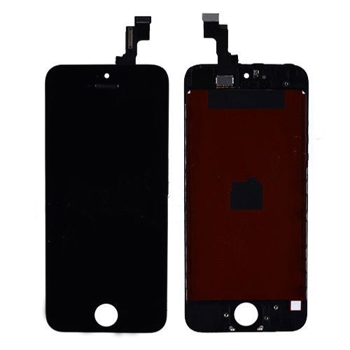 LCD with Touch Screen Digitizer and  Frame for iPhone 5S (Generic)-Black