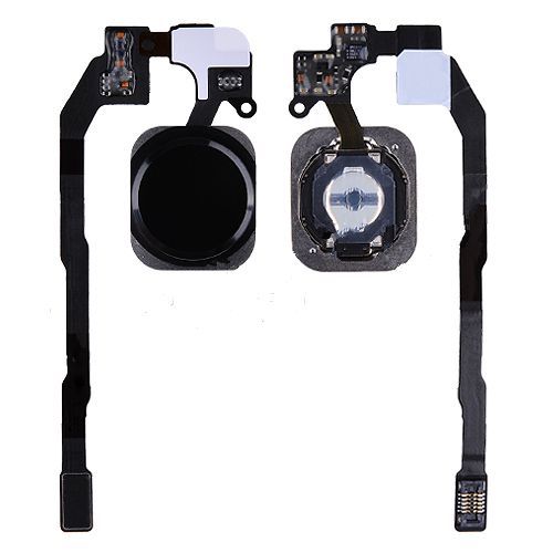 Home Button with Flex Cable Ribbon for iPhone 5S/ SE - Black