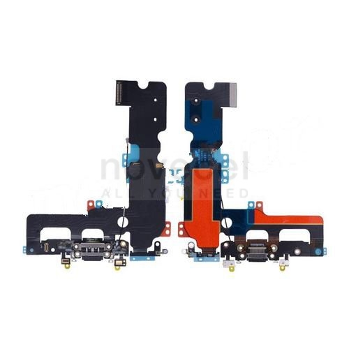OEM Charging Port with Flex Cable for iPhone 7 Plus_Black