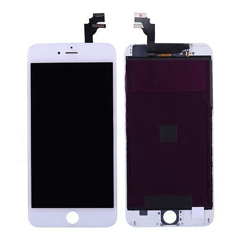 LCD with Touch Screen Digitizer with Frame for iPhone 6 Plus(Super High Quality High Brightness) - White