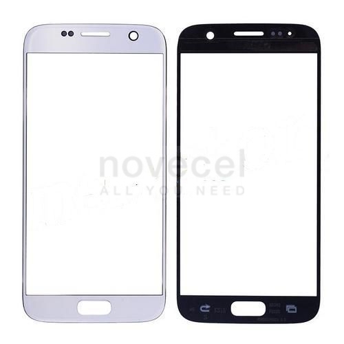 A+ Front Screen Glass Lens for Samsung Galaxy S7/G930 High Quality (Silver)