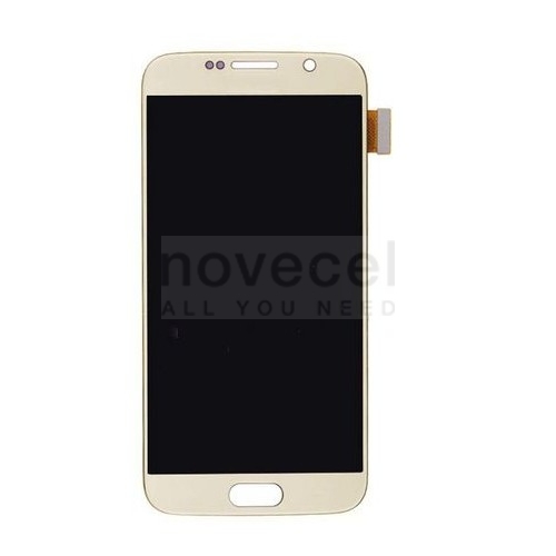 LCD Screen Display with Touch Digitizer Panel And Bezel Frame for Samsung Galaxy S6 G920