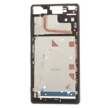 Front Housing Frame Bezel Plate for Sony Xperia Z3 D6603 D6643 D6653 -Silver