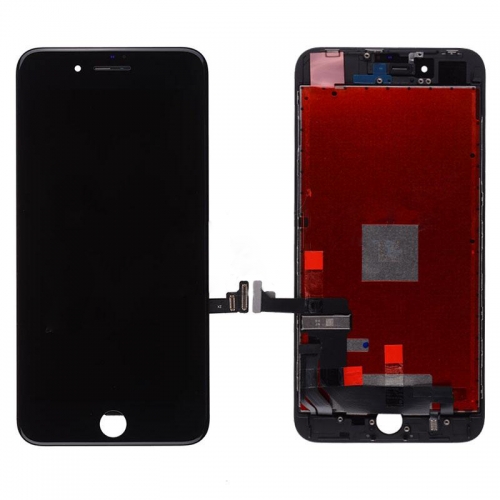 LCD Screen Display with Touch Digitizer Panel and Frame for iPhone 8 plus  (Super High Quality High Brightness) - Black
