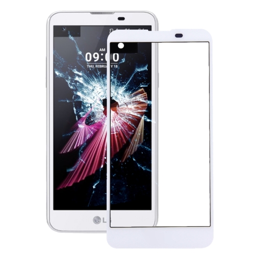 Front Glass lens For LG X power2/X500-White
