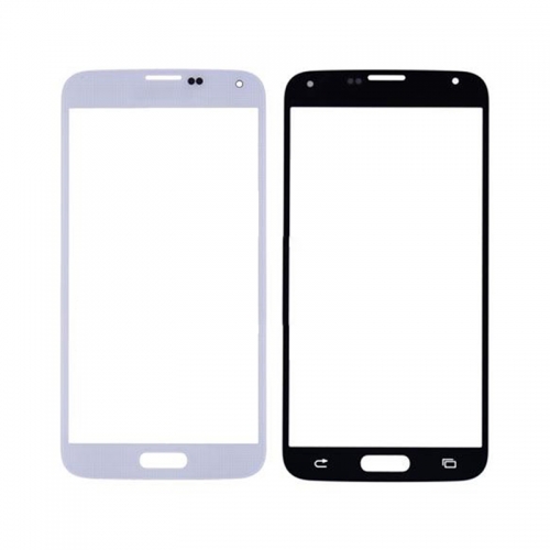 Ori Front Glass for Galaxy S5 SM-G900F -Ori/Shimmery White