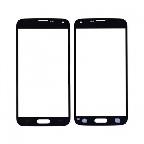 A+ For Galaxy S5/G900 Front Screen Outer Glass Lens High Quality/Black