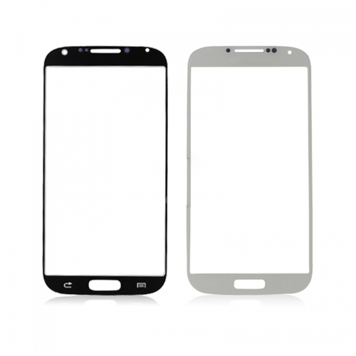 A+Front Glass Screen Lens Replacement for Galaxy S4 i9500 -High Quality/White