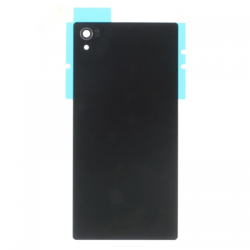 For Sony Xperia Z5 Premium Battery Door Cover with Adhesive Sticker - Black