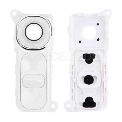 Volume Button with Housing and Camera Lens for LG G4 F500L/ H815/ H810/ H811/ VS986/ LS991 -White