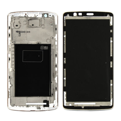 OEM Front Housing Frame Bezel for LG G3 D850 D855 - White