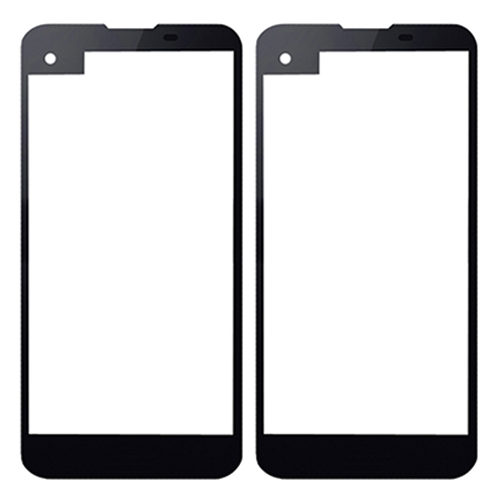 For LG X screen / K500 / K500N Front Screen Outer Glass Lens/A++/Black