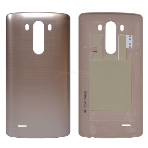 OEM Battery Door Cover With Wireless Charging IC Chip for LG G3 D850 D851 D855 - Gold