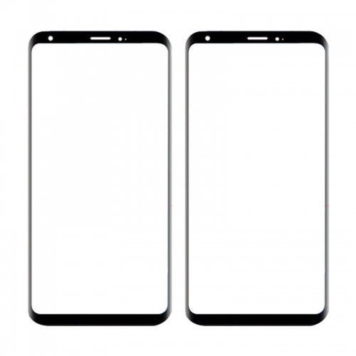 For LG V30 H930 Front Screen Outer Glass Lens A++/Black