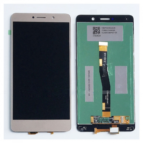 For Huawei Honor 6x OEM LCD Screen and Digitizer Assembly Replacement - Gold