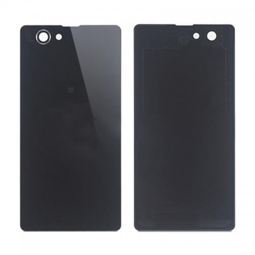 Back Cover for Sony Xperia Z1 Compact - black