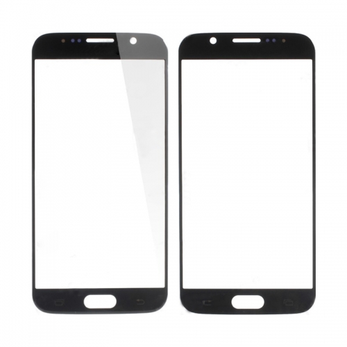 (NO LOGO)Front Screen Glass Lens for Samsung Galaxy S6 G920 - Black