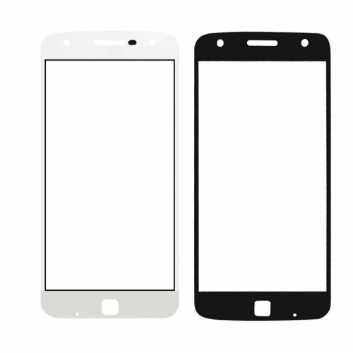 Front Glass For Moto Z/Moto Z Droid-White