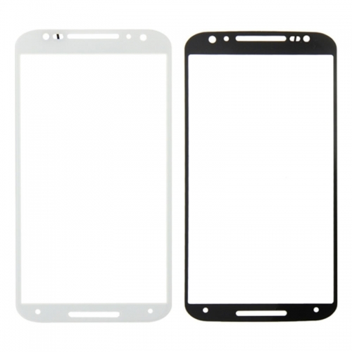 Front Screen Outer Glass Lens Replacement for Motorola Moto X (2nd Gen) / XT1095(White)