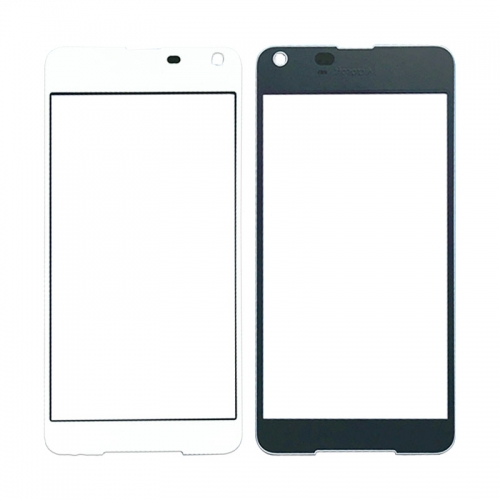 For Nokia Lumia 650 Front Glass- White