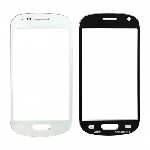 A+ Front Outer Glass For I8190 Galaxy S3 mini-High Quality/White