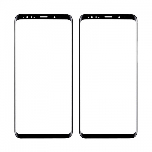 A+ Front Screen Glass Lens for Samsung Galaxy S9_Black