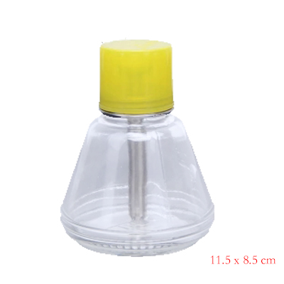 High Quallity 150 ml press type anti-static glass alcohol bottle washing plate press automatic water bottle caps